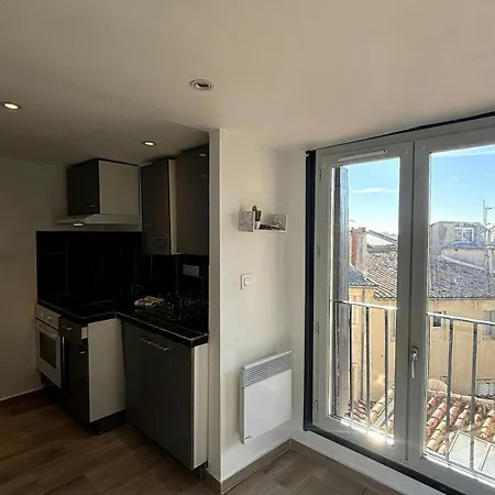 Apartmán F2 4 Pers - Centre - Vue Toits & Montagnes *